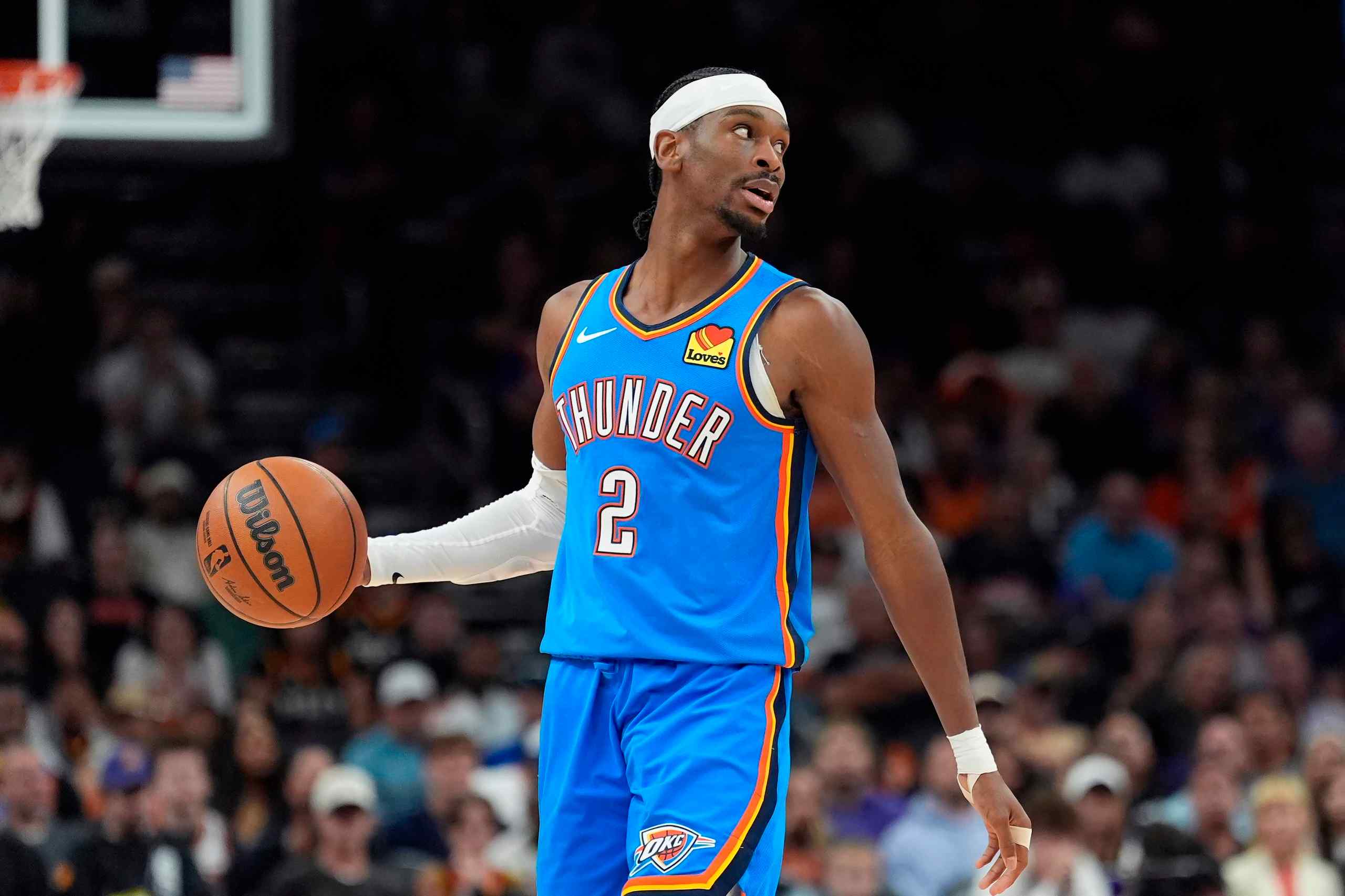 Shai Gilgeous-Alexander of the NBA's Thunder